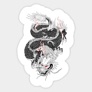 Jade Dragon Sticker